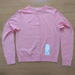 ユニクロ　UVカット　クルーネックカーディガン