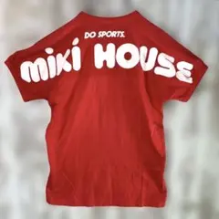 【日本製】Miki HOUSE ヘンリーネックTシャツ　size Mのサムネイル