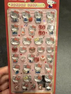 ハローキティ ボンボンドロップシール