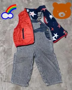 DaddyOhDaddy　100　まとめ売り　キッズ　ベスト　オーバーオール