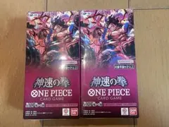 ONE PIECE カードゲーム 神速の拳　2BOX テープカット