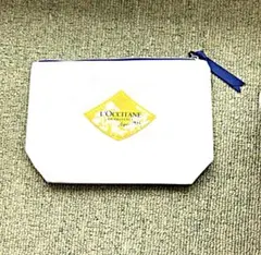 L'Occitane ホワイトポーチ