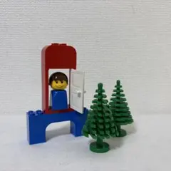 LEGO フィギュア　木　ドア　ブロック