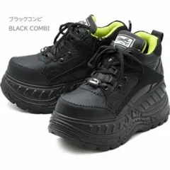 ヨースケ YOSUKE 厚底スニーカー レースアップ ハイソール ハイカット