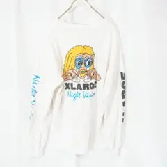 XLARGE Night Vision ロングスリーブTシャツ S ホワイト