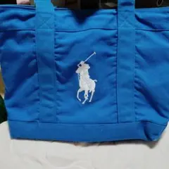 Ralph Lauren 青 トートバッグのサムネイル