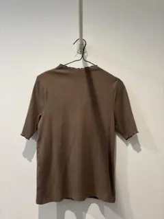 半袖リブカットソー