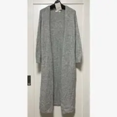 Andemiu アルパカロングカーディガン