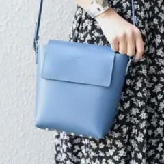 YAHKI★ヤーキ フラップレザーショルダーバッグ スタッズ