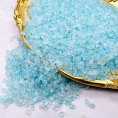 約150ｇ(約3000個)3x6x4mm　艶消しピーナッツビーズ ファルファーレ