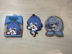 カラフルピーチ ワンダーランドアクキー、ぱらぴち缶、ラバスト、名札 