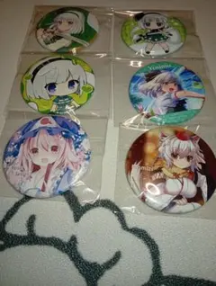 ホ*ル様 東方Project 缶バッジ 6個セット