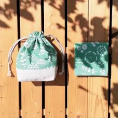 巾着袋&ランチョンマット(大) / FLOWER BED