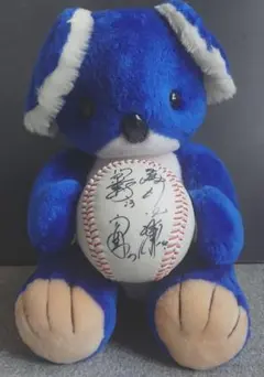 因縁？『ナゴヤ10.8』関係選手・寄せ書き直筆サイン入り初期ドアラ