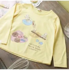【新品未使用】KP クッキーイラスト長袖Tシャツ 80cm