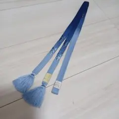 新品☆正絹・青グラデーション高級帯締め