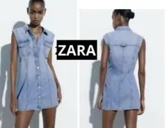 ZARA TRFデニムワンピース新品未使用