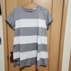 TABASA ストライプ 半袖Tシャツ Mのサムネイル