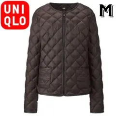 UNIQLO ユニクロ　レディース　ダウンジャケット　アウター　ブラウン　M
