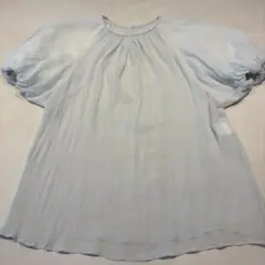 ANAYI アナイ コットン パフスリーブブラウス ホワイト オーバーサイズ 