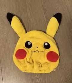 ピカチュウ　ポケモン　タオルキャップ　ヘアキャップ　給水速乾　お風呂