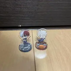ヒロアカ　ぷちっとコレクション　アクリルスタンド　2点セット　轟　爆豪　体育祭