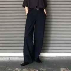 ユニクロ タックワイドパンツ/丈長め S 2点セット