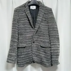 MORGAN HOMME ニット テーラードジャケット Mサイズ モルガン オム