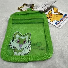 ポケモン クリアパスケース　ニャオハ