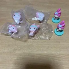 【新品未使用】サンリオ マイメロディ ガチャガチャ チョコエッグ 6点セット