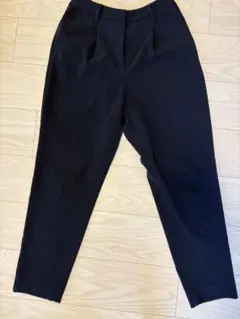 【PLST】ネイビー テーパードパンツ Mサイズ