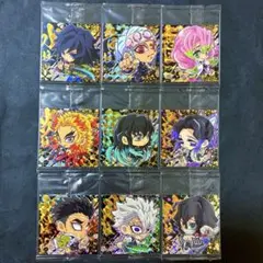 鬼滅の刃ウエハースシール　冨岡義勇　胡蝶しのぶ　時透無一郎　不死川実弥　柱　SR