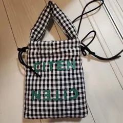 CITEN ギンガムチェック ミニショルダーバッグのサムネイル