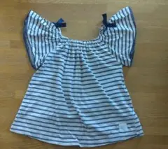 130cm　ボーダーシャツ