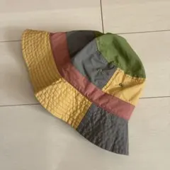 キッズ　陽よけつきナイロンハット 54cm