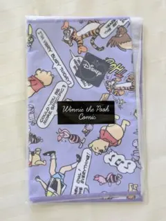 【新品未開封】Disney くまのプーさん コミック柄 デイリータオル