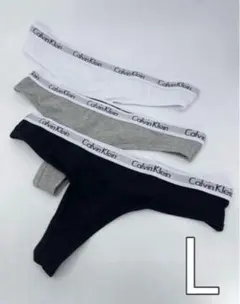Lemon様専用Calvin Klein Tバック Gストリング 3枚セット L