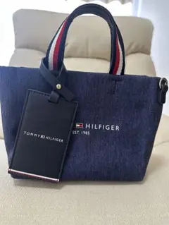 TOMMY HILFIGER デニム ショルダーバッグのサムネイル