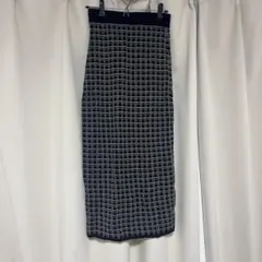 PROPORTION チェック柄タイトスカート Sサイズ