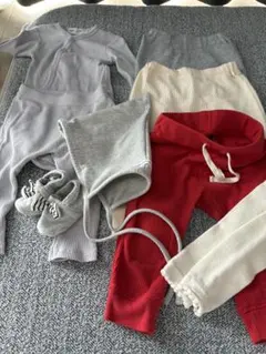 ベビー服 男の子向け まとめ売り ズボン 帽子 ルームシューズ 肌着