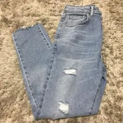 forever21ハイウエストデニム