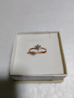 新品K10WGガーネット0.016ct ダイヤモンドリング 12号 誕生日石 - メルカリ