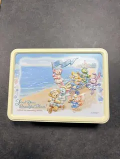東京ディズニーシー 限定 ダッフィーフレンズ　缶ケースのみのサムネイル