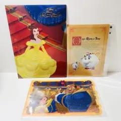 美女と野獣　クリアファイル3枚