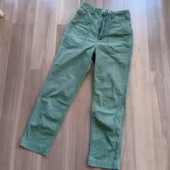 relume ワークパンツ　カーキ