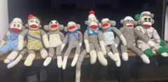 ソックスモンキー 8体セット