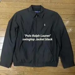 【美品】現行ポロラルフローレン スウィングトップ ブラック M