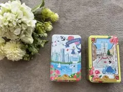 サブレミシェル 空き缶 ヴォヤージュサブレ　パリ　　ヨコハマ　2個セット