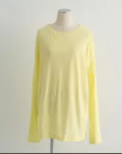 PUAL CE CIN　ピュアルセシン　コットンシアーカットソー