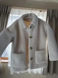 UNIQLO アウター　フリースショートコート　110サイズ